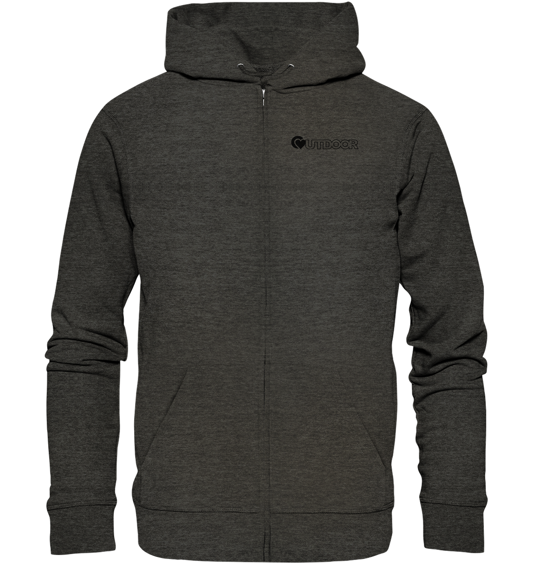 Outdoorherz Logo free - Organic Zipper - Outdoorherz